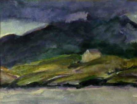 IRELAND watercolour on paper