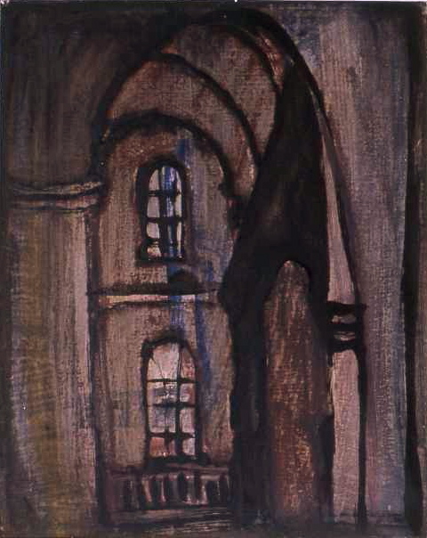 WESTERKERK oil study