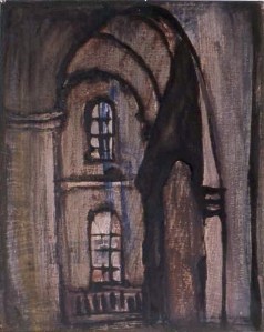 WESTERKERK oil study