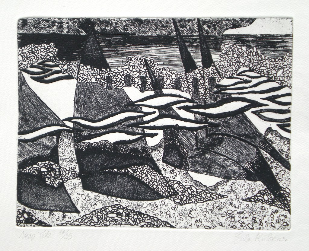 NEAP TIDE etching