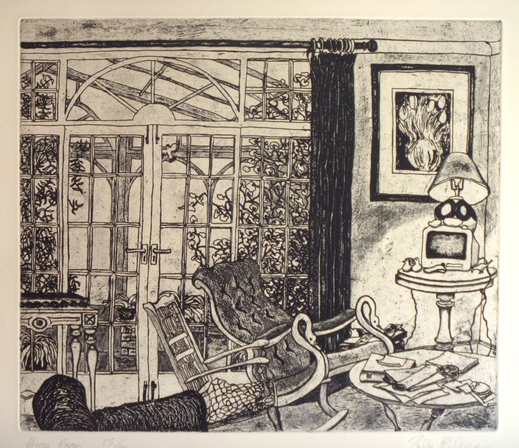 PRUE'S ROOM  etching