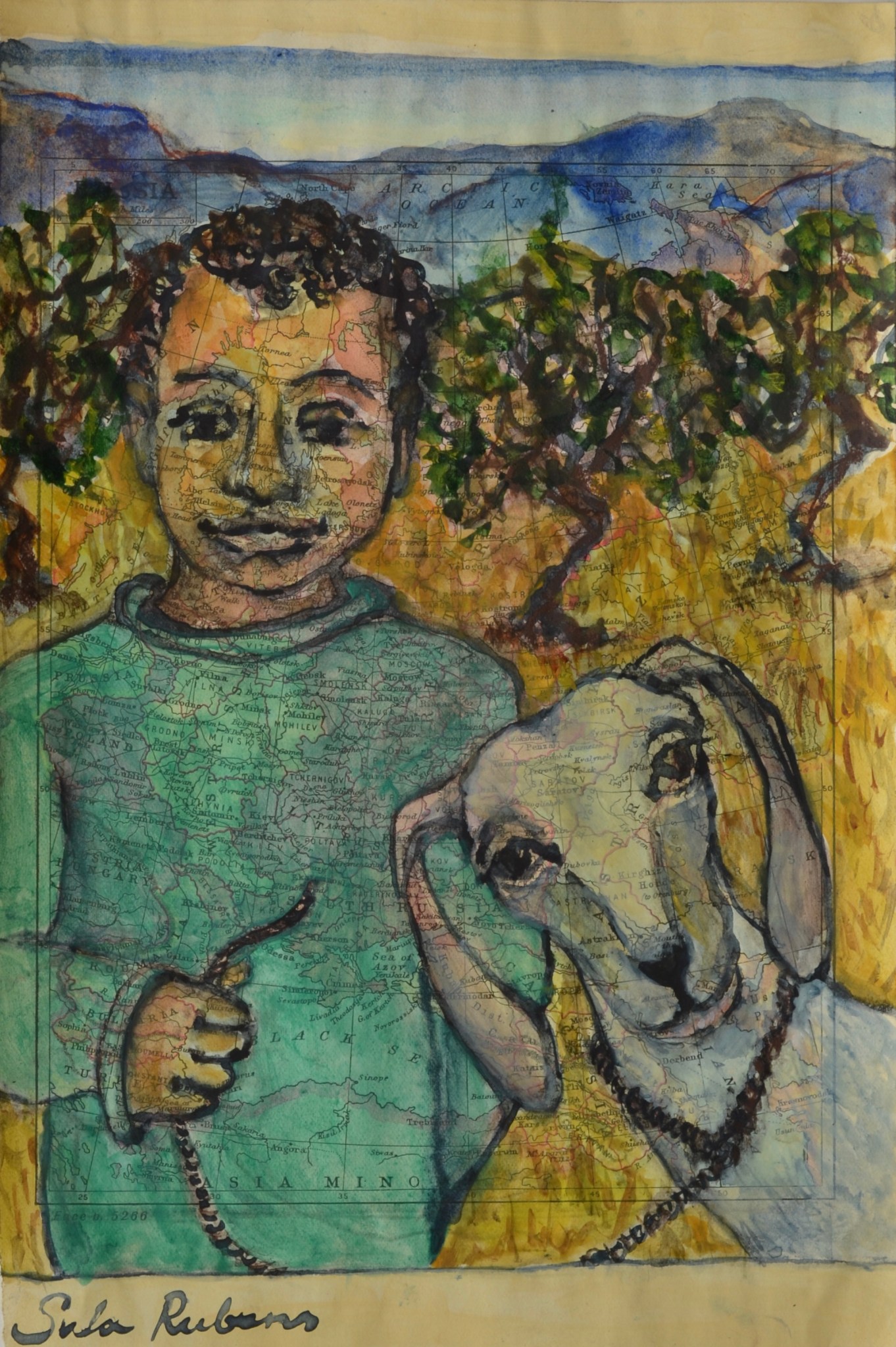 Boy with Goat